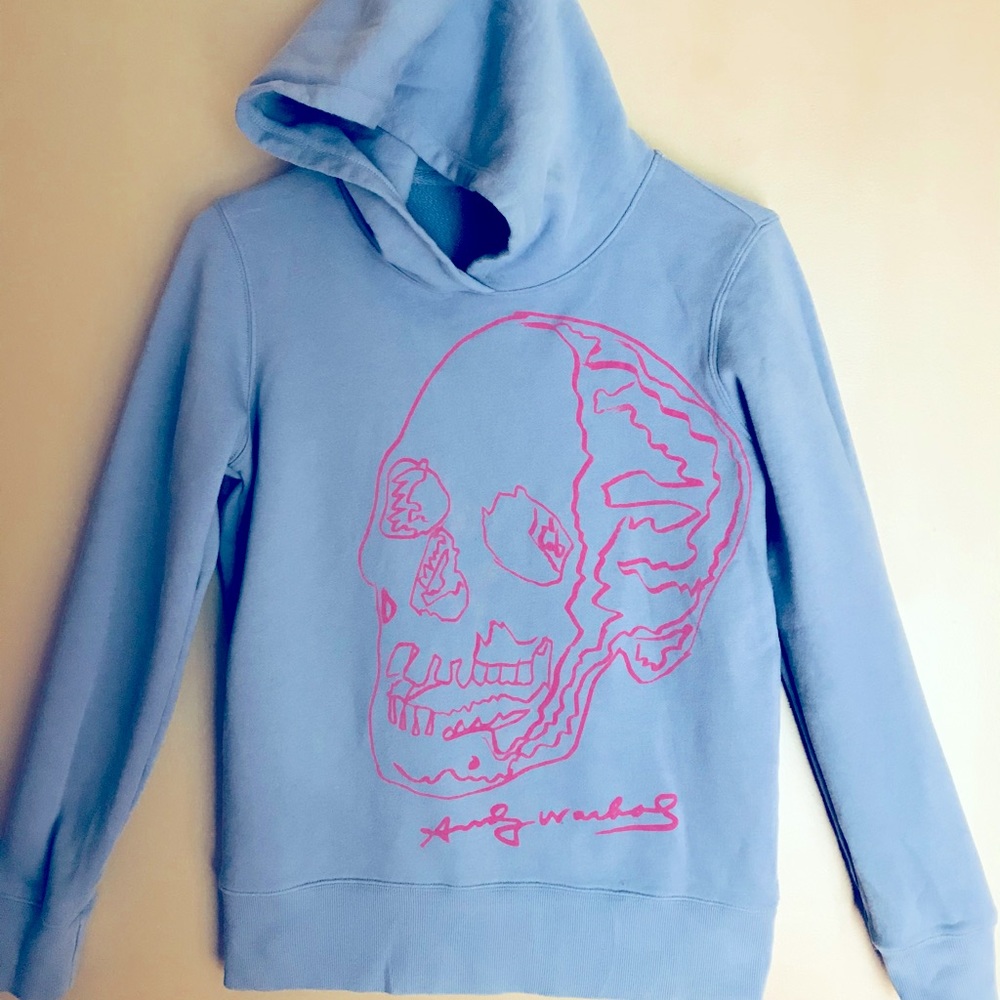 UNIQLO SPRZ Andy Warhol Licensed Hoodie Skull M